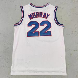 Maillot de basket-ball scolaire personnalisé maille brodée dernière conception chemises de basket-ball pour la jeunesse maillot de basket-ball en maille à séchage rapide - Product Image 3