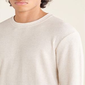 Camiseta de manga larga para hombre, ajuste regular, 100% algodón, antiarrugas, secado rápido, para ropa informal y formal, todas las estaciones - Product Image 4