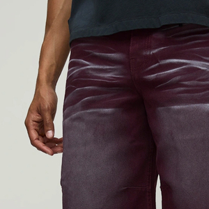 Pantalones Cortos Casuales de Tejido Resistente con Cierre de Cremallera y Botón, Corte Regular / Precio al por Mayor, Material Ajustable para Hombre, Mezcla de Algodón - Product Image 2