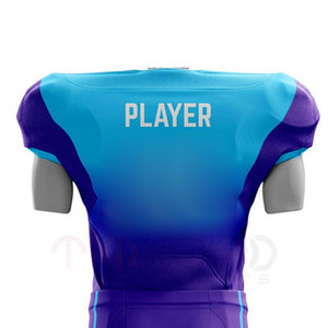 Logotipo personalizable Uniforme de fútbol americano Material transpirable Opción de talla grande Equipo de fútbol de la mejor calidad - Product Image 5