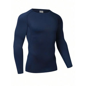 Camiseta de Compresión de Manga Larga para Hombre, Secado Rápido, Protección UV, Ajustada, para Entrenamiento, Running, Gimnasio y Deportes - Product Image 6