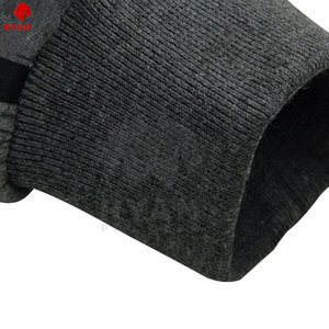 Survêtement uni décontracté à manches longues coupe régulière pour hommes Polyester/Coton Hiver Grande taille Respirant Léger - Product Image 4