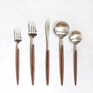 Juego de cubiertos hechos a mano, juego de cubiertos de alta calidad personalizado, gran oferta, juego de cubiertos de acero inoxidable con espejo decorativo para comedor 2025 - Product Image 5