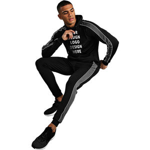 ชุดวอร์มผ้าฝ้ายสำหรับผู้ชายและผู้หญิงเหมาะสำหรับการวิ่งออกกำลังกายการเดินหรือการพักผ่อนด้วยผ้าสัมผัสนุ่มและยืดได้ - Product Image 4