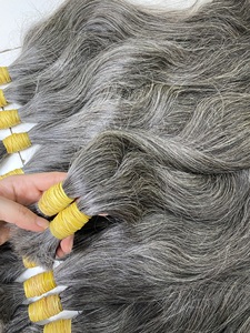DONATEUR VIETNAMIEN GRIS CRU DE MEILLEURE QUALITÉ POUR L'EXTENSION DE CHEVEUX HUMAINS NATURELS DROITS BLANCS - Product Image 5