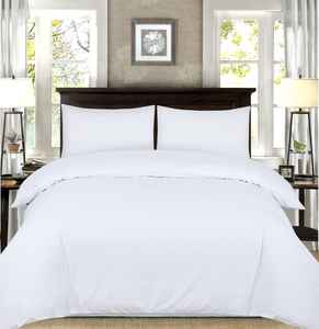 ชุดปลอกผ้านวมย้อมผ้าไมโครไฟเบอร์นุ่มสบายชุดเครื่องนอนสำหรับบ้านผ้าคลุมเตียงผ้าฝ้าย100% - Product Image 3