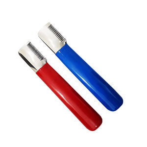 Cuchillo pelador de acero inoxidable para diestros para perros Instrumento veterinario reutilizable con agarre de plástico - Product Image 6