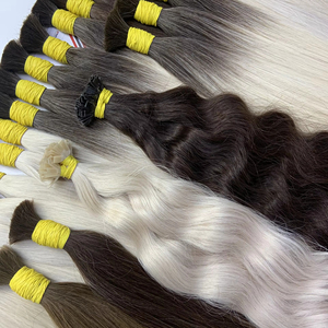 Extensiones de Cabello Humano Virgen Vietnamita con Puntas Super Doblemente Tramadas - Product Image 1