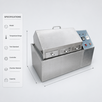 Probador de Envejecimiento por Vapor, Controlador de Temperatura Digital, Máquina con Pantalla PV SV para Pruebas de Aislamiento de Caucho y Conectores