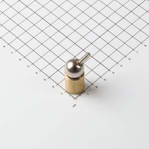 Giunto sferico magnetico con perno filettato M4x12 - Product Image 1