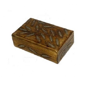 Sous-verre en bois de forme carrée en bois et bois de résine - Product Image 5