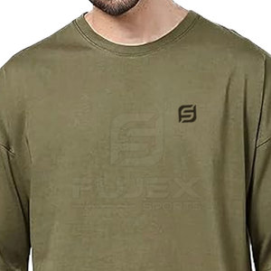 Pakistán Fabricación Camiseta Hombro caído Nuevo estilo Camiseta Nuevo diseño Hombro caído Camiseta - Product Image 5