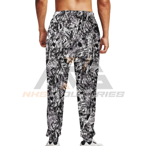 Pantalones de salón para hombre con estampado personalizado de alta calidad que se adaptan a bolsillos Pantalones de chándal estampados para entrenamientos y relajación en Tallas grandes - Product Image 2