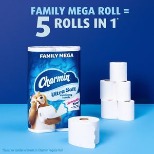 Charming 2-3 Ply Soft Eco-Friendly <b>Toilet</b> <b>Paper</b> Roll Premium Virgin Wood Pulp Standard Roll for Home Use Free Sample Available - Product Image 3