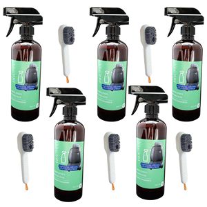 Sfuso 5 unità di concentrato di pulizia in tessuto liquido per tessuti tappeti sofà-pulitore tappezzeria 5 bollitori 500ml ciascuno - Product Image 1