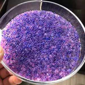 Color-changing silica gel beads silica gel desiccant moisture proof agent turning pink from blue after absorption