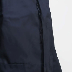 เสื้อคลุมผ้าแพรแข็งสีขาวผ้าโพลีเอสเตอร์และผ้าฝ้ายเสื้อคลุมสีขาวทันสมัยชุดทำงานแพทย์สีขาว Ronpex - Product Image 4