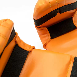 Guantes MMA Grappling Sparring Maya Hide Leather Custom Logo Guantes de boxeo Mejor calidad Premium Leather Training Grappling Guantes - Product Image 4