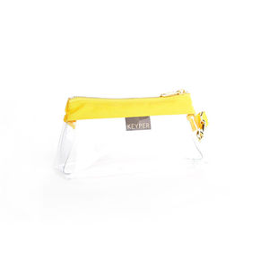 Bolsa de Viaje Plegable Resistente al Agua KEPER Classic Canvas Trim con PVC Transparente y Diseño Sunshine, Aprobada por la Seguridad Aeroportuaria - Product Image 1