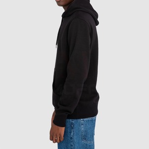 Sudadera con Capucha para Hombre, 100% Algodón, Diseño Cálido para Invierno 2024, Bolsillo Sólido, Cuello con Capucha Teñido Liso, Personalizable, Venta al Por Mayor - Product Image 2