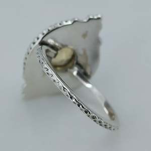 Navya Craft 925 Sterling Silver Handmade <b>Ring</b> Natural Citrine <b>Crystal</b> Jewelry November Birthstone Sizes 4 14 for Christmas - Product Image 4