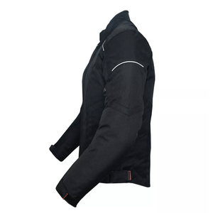 เสื้อกีฬาสำหรับผู้ชายเสื้อแจ็กเก็ตมอเตอร์ไซค์แบบมีเกราะสีดำระบายอากาศได้พร้อมคุณสมบัติชั้นยอดสำหรับการปั่นจักรยาน - Product Image 3