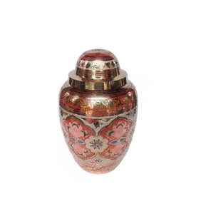 โกศเผาศพโลหะสำหรับถือและตกแต่ง - Product Image 4