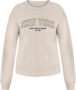 Sweat-shirt oversize décontracté pour femme, en molleton de coton tissé de haute qualité, style universitaire, pour l'hiver – Vente en gros fabricant - Product Image 6