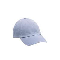 Topi Baseball Klasik Unisex Warna Dapat Disesuaikan Logo Bordir Kain Katun Twill Lembut Sporty Bernapas Alami Tahan Air