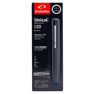 ปากกาโรลเลอร์บอล ยูนิบอล 120 ไมโคร 0.3 มม. สีน้ำเงิน หัวกลม ไม่ถนอมเอกสาร ยี่ห้อ UNI-BALL - Product Image 1
