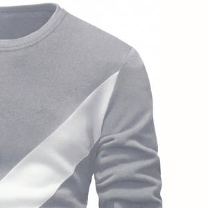 Sweatshirts à logo personnalisé unisexe de haute qualité en vrac Sweat-shirt à col rond pour hommes Sweatshirts à col rond en molleton - Product Image 4