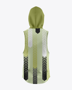 7v7 Winter Uniform Men Hooded Sleeveless Breathable Anti-Bacterial Factory Made Customized logo 100% Polyester Fabric Quick Dry - Product Image 2