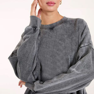 Dernière mode, sweat-shirt pour femmes à manches longues, vêtements d'hiver, prix de gros, sweat-shirt léger - Product Image 3