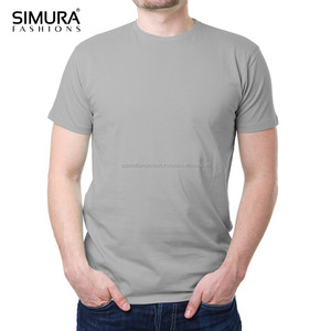 Camiseta con Cuello en V de Nuevo Estilo para Hombre, Ropa Casual Urbana, Moderna y Elegante, Corte Regular, Transpirable, Manga Corta, Poliéster/Algodón, OEM - Product Image 5