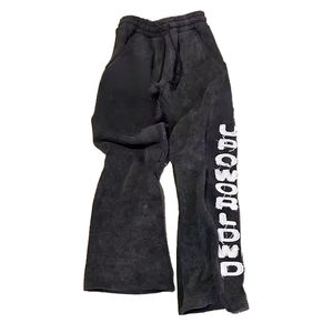 กางเกงผู้ชายขายาวปักลายปักลายด้วยกรดซักได้โลโก้ออกแบบได้ตามต้องการ - Product Image 2