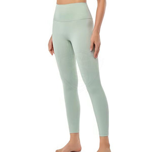 Leggings de yoga à taille élastique avec logo personnalisé, dernier design, vente en gros, légers et écologiques - Product Image 5