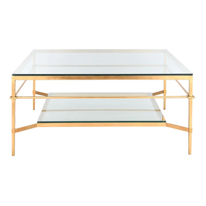 Table basse à la table centrale de décoration de maison d'accent de qualité durable avec le dessus en verre pour des meubles de salon d'hôtel en vente - Product Image 2