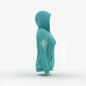 Sudadera con Capucha Informal de Alta Calidad para Mujer, 100% Algodón, Felpa, 300g, Secado Rápido, Transpirable, para Invierno - Product Image 4