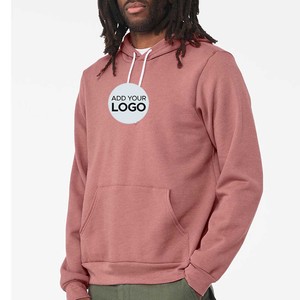 Sweat-shirt à capuche brodé pour homme adulte en coton/fibre de bambou pour l'hiver - Product Image 4
