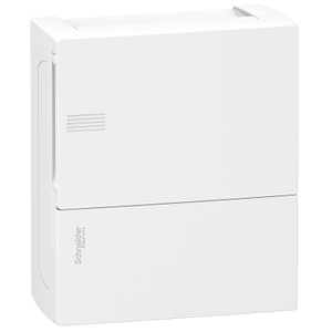 Per SCHNEIDER ELECTRIC Mini Pragma Surface Enclosure MIP12108 1 X 8 Moduli Contenitore per Elettronica e Strumentazione con Porta Liscia - Product Image 1