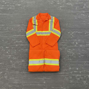Nuevo Diseño de Chaleco de Seguridad Industrial para Construcción Vial, Alta Visibilidad, ANSI Clase 2, Impermeable y con Luz LED Intermitente, Ropa de Trabajo de Poliéster para Hombre - Product Image 4