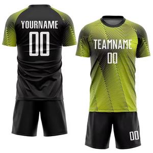 Top Nueva llegada Pakistán Hecho de alta calidad Buena venta Último producto con logotipo propio Imprimir 2025 Último uniforme de fútbol para hombres - Product Image 4