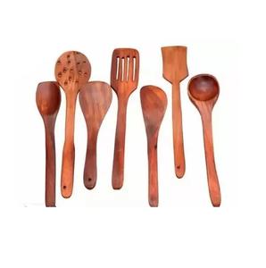 Hot Sale Wood Cooking Spoon Set for Home and Restaurant Kitchen Utensils Includes Salad Tools - Product Image 5