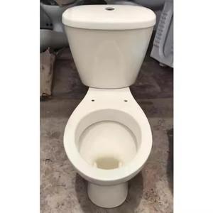 Haute qualité deux pièces en céramique toilette et lavabo ensemble lavage italien P piège WC lavage à la main évier sanitaires inde - Product Image 4