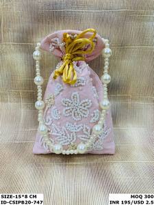 Small Size Fashionable <b>Potli</b> Clutch <b>Bag</b> - Product Image 4