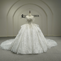 Robes de mariée Jancember GT26009 avec paillettes et perles, style Sweetheart, pour mariage