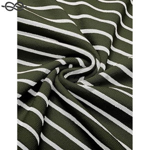 Polos de punto para hombre, polos de golf a rayas de manga corta para hombre, camiseta informal ligera con cuello - Product Image 5