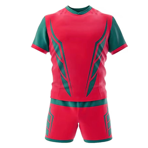 Tenue de rugby, vêtements de performance, tissu de haute qualité, uniforme de rugby pour hommes, tissu en polyester doux et résistant, équipe de rugby - Product Image 5