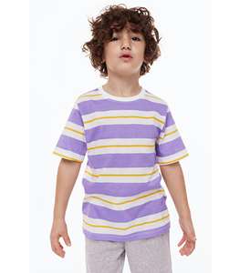 Venta al por mayor de camisetas para niños, suministro de fábrica, Camiseta de algodón orgánico de bambú suave para niños pequeños, camisetas de algodón para niños, camisetas para niños - Product Image 3