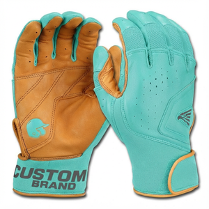 Gants de frappe de baseball sur mesure en cuir de chèvre, paume à forte adhérence, toutes saisons, commande en gros, gants de frappe pour jeunes - Product Image 3